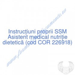 Asistent medical nutriție...