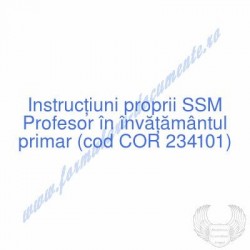 Profesor în învăţământul...