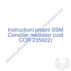 Consilier mediator (cod COR...