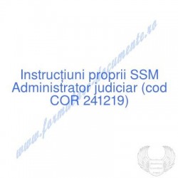Administrator judiciar (cod...