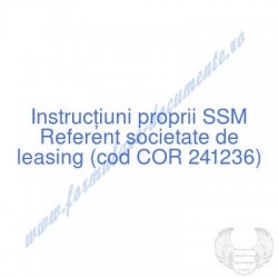 Referent societate de...