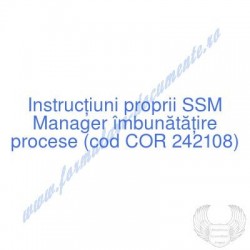 Manager îmbunătăţire...