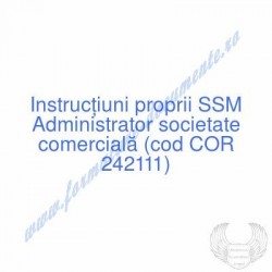 Administrator societate...