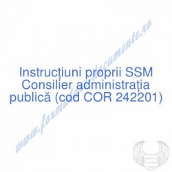 Consilier administraţia...