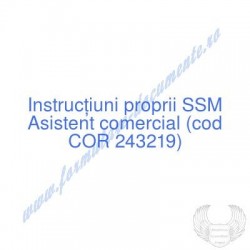 Asistent comercial (cod COR...