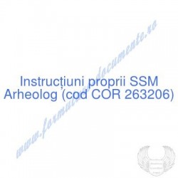 Arheolog (cod COR 263206) -...