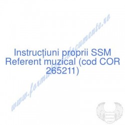 Referent muzical (cod COR...
