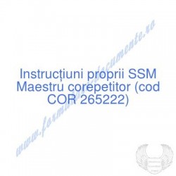 Maestru corepetitor (cod...