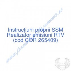 Realizator emisiuni RTV...