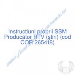 Producător RTV (ştiri) (cod...