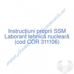 Laborant tehnică nucleară...