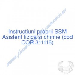 Asistent fizică şi chimie...