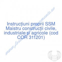 Maistru construcţii civile,...