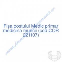 Medic primar medicina...