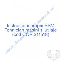 Tehnician maşini şi utilaje...