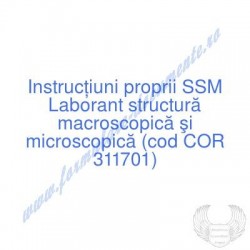 Laborant structură...