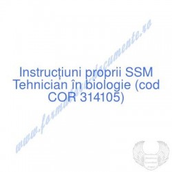 Tehnician în biologie (cod...