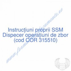 Dispecer operaţiuni de zbor...