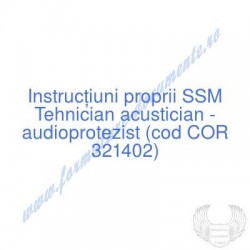 Tehnician acustician -...