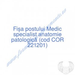 Medic specialist anatomie...