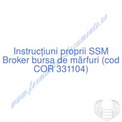Broker bursa de mărfuri...