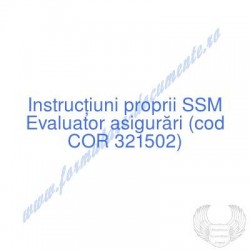 Evaluator asigurări (cod...