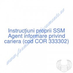 Agent informare privind...