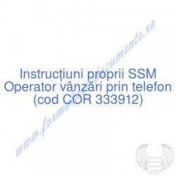 Operator vânzări prin...