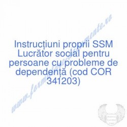 Lucrător social pentru...
