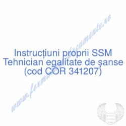 Tehnician egalitate de...