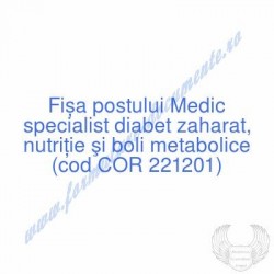 Medic specialist diabet...