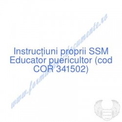 Educator puericultor (cod...