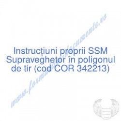 Supraveghetor în poligonul...