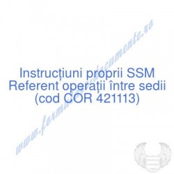Referent operaţii între...