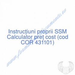 Calculator preţ cost (cod...