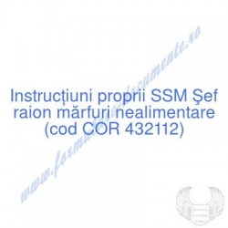 Şef raion mărfuri...