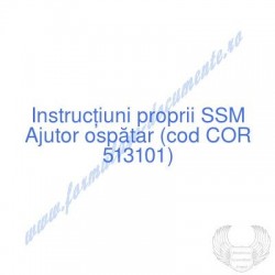 Ajutor ospătar (cod COR...