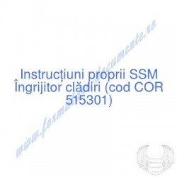Îngrijitor clădiri (cod COR...
