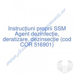 Agent dezinfecţie,...