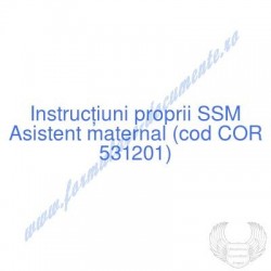 Asistent maternal (cod COR...