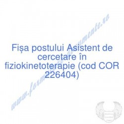 Asistent de cercetare în...