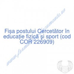 Cercetător în educaţie...