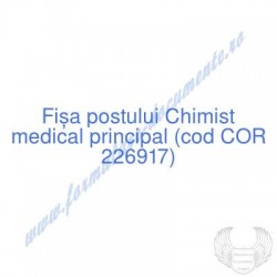 Chimist medical principal...