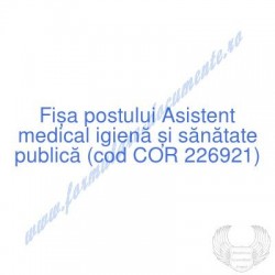 Asistent medical igienă și...