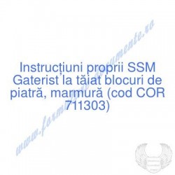Gaterist la tăiat blocuri...