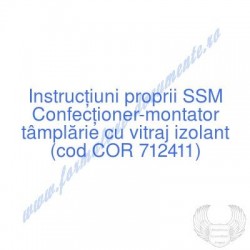 Confecţioner-montator...