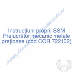 Prelucrător mecanic metale...