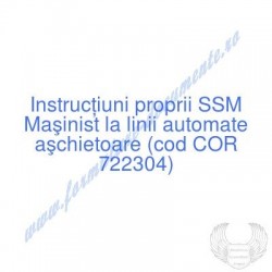 Maşinist la linii automate...