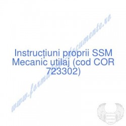 Mecanic utilaj (cod COR...