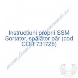 Sortator, spălător păr (cod...